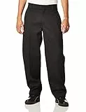 Dickies, Herren, Active-Waist-Arbeitshose aus Köper, regular, Schwarz, 36W / 32L