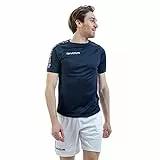 GIVOVA Herren T-Shirt Poly Band Hemd, blau, XL