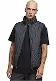 Urban Classics Mens Super Light Bubble Vest black, XL