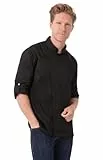 Chef Works Herren Bclz008blkl Kochjacke, Schwarz, L EU