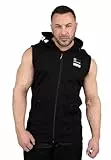 Gorilla Wear Milwaukee Kapuzenpulli mit Reißverschluss - Schwarz