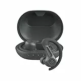 JLab JBuds Air Sport ANC 4 Kopfhörer In Ear, Sportkopfhörer Bluetooth, 60+ Std., Noise Cancelling True Wireless Kopfhörer kabellos mit USB-C Ladebox, IP66-schweißresistent, Multipoint, Schwarz
