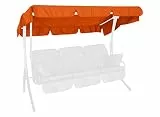 ANGERER Freizeitmöbel GmbH Hollywoodschaukel Sonnendach - passend für viele 3-Sitzer Hollywoodschaukeln - Schaukeldach Made in Germany (Swingtex Terra, 210 x 145 cm)