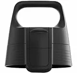 Sigg WMB ONE Top 2 Black Verschluss (One Size), Ersatzteil Trinkflasche, einhändig bedienbarer & auslaufsicherer Verschluss