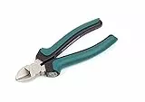 Brüder Mannesmann Seitenschneider, 6 Zoll (160 mm) - ergonomische Schneidezange aus hochwertigem Werkzeugstahl - geeignet zum Schneiden von Draht, Kabel und dünnem Kunststoff | M10956