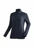 Maier Sports Denise Jacket W Damen Midlayer, pflegeleichte Fleece-Jacke mit 2 RV-Taschen, Regular Fit