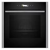 NEFF B44CR21N0, N 70, Einbau-Backofen, Made in Germany, Integrierbarer Backofen 60 x 60cm, Hide, Full Touch TFT-Display, Automatikprogramme, Home Connect, Edelstahl, Amazon Exclusive Edition