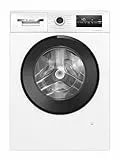 Bosch Waschmaschine 8 kg Serie 4, 1400 UpM, Leiser Betrieb, Iron Assist, Speed Perfect, Nachlegefunktion, Hygiene Plus Programm, AquaSecure Plus, Langlebig mit Ersatzteilverfügbarkeit, WAN282K4