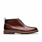 Clarks Herren Aldwin Chukka-Stiefel, Mid Tan Lea, 42 EU