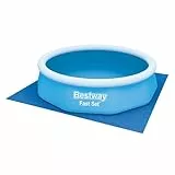 Bestway PE- Bodenplane 335 x 335 cm, blau, quadratisch