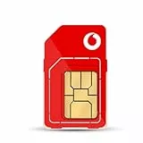 Vodafone SIM-Karte UK PAYG £10 Bundle – 7 GB + unbegrenzte Anrufe und SMS 30 Tage Bundle
