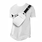 DONGKER Brusttasche Herren, Leichte Sling Chest Crossbody Bag, Wasserdicht Schulter Backpack Umhängetasche Schultertasche Crossbag für Heren/Damen Reise, Wandern, Radfahren, Laufen