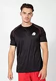 T-Shirt - Performance - Schwarz/Rot