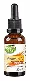 KOPP Vital® Vitamin A Tropfen - 30 ml | 4 Tropfen enthalten 800 µg Vitamin A | enthalten jetzt MCT-Öl aus Kokos | Vegan | Familienpackung mit ca. 250 Portionen | Apothekenqualität