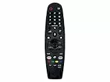 azurano Fernbedienung Magic Remote AN-MR18BA, AGF79298801 für 2018 LG Smart TV mit Sprachsteuerung, Mausfunktion, Direktasten für Netflix & Amazon Video