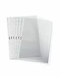 Durable Duralook Cover Hüllen für Sichtbücher, 10 Stück, transparent, 242819