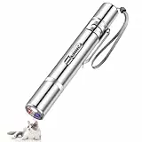 Vinmooog Interaktives katzenspielzeug Katzen Spielzeug Katze Hund Spielzeug Kitten Spielzeug, 7 In1 cat Toy Multimode Spielzeug für Haustiere Trainingsgerät