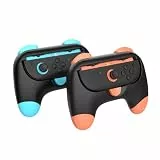 AtEaze 2er Pack Controller Griffe kompatibel mit Nintendo Switch 2 Joy Cons | Switch 2 Zubehör Grip
