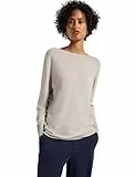 Street One Damen 3015618 Basic Pullover, tusk Cream Mel, 42