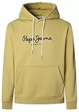 Pepe Jeans Macbeth Plain Hoodie Trainingsanzug, Gelb (Cast Yellow), XL, Herren, Gelb (Cast Yellow), XL