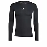 adidas Herren Techfit Compression Training Longsleeve Shirt, Black, S