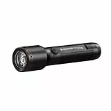 Ledlenser P5R Core Kompakte Taschenlampe LED, 500 Lumen, Aufladbar Mit 14500 Lithium Akku, Wasserdicht IP68, Fokussierbar, 250m Leuchtweite, Constant Light, USB Magnetladekabel, Flashlight