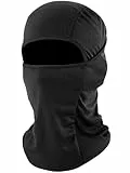 fuinloth Sturmhaube, Skimaske Balaclava, Motorrad Fahrrad gesichtshaube für Herren/Damen Schwarz