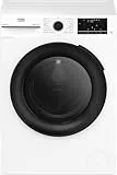 Beko BM3DT4844W1 Waschtrockner Frontlader, 8 kg Waschen / 5 kg Trocknen, 1400 U/Min., SteamCure, EnergySpin, Hygiene Therapy, ProSmart Inverter Motor mit 10 Jahren Motorgarantie, 15 Programme, Weiß