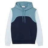 Lacoste Herren Hoodie/Kapuzenpullover (DE/NL/SE/PL, Alphanumerisch, XXL, Regular, Regular, Blau)