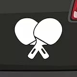 Tischtennis Aufkleber 6 Größen 21 Farben- Platte Ball Netz Hobby Aufschlag Break