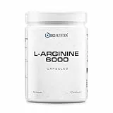 L-Arginin 300 Kapseln vegan - 6000 mg reines L-Arginin je Tagesdosis - Ohne Zusatzstoffe - BIOS Nutrition (Made in Germany)