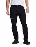 RevolutionRace Nordwand Outdoor Hose für Herren, Hose zum Wandern und für viele Outdoor-Aktivitäten. Robuste und langlebige Wanderhose, Trekkinghose und Arbeitshose für Männer, Black, L