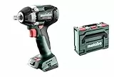metabo Akku-Schlagschrauber SSW 18 LT 300 BL - 18 V, 1/2' Außenvierkant, 300 Nm Drehmoment, 3 Drehzahlstufen - Bürstenlos, Integrierte LED-Arbeitsleuchte, Robustes Aluminiumgehäuse - Inkl. metaBOX
