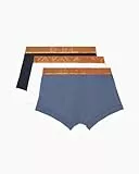 EMPORIO ARMANI Herren 3-Pack Trunk Badehose, Bianco/VIN IND/Arman, M