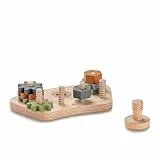 hauck Play Repairng S, Gears & Nuts – Baby Spielzeug ab 10 Monaten Kompatibel mit Alpha Play Tray & Arketa Play Tray für Hochstühle Alpha+ Beta+ & Arketa, Fördert Auge-Hand-Koordination & Motorik