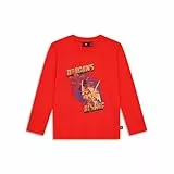 Lego NINJAGO - LWTAFFY 111 - T-Shirt L/S - Red - 92