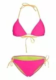 Chiemsee Bikini-Set mit Kontrastfutter