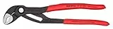 KNIPEX Cobra Wasserpumpenzange, 250 mm, Muttern bis 46 mm, Rohre bis 50 mm, Feinverstellung per Knopfdruck, Rohrzange, 87 01 250