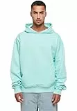 Build Your Brand Herren Kapuzenpullover Ultra Heavy Cotton Box Hoody berylblue S