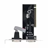 Plyisty PCIE 2 Port Port Industrial Expansion Card RS232 -Konverter für Desktop, Einfache Installation für POS -Systeme und Scanner