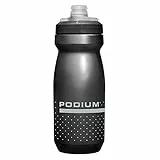 Camelbak Podium 620ml Fahrrad Trinkflasche – selbstschließender Deckel – auslaufsicher – einfache Handhabung – passt in Flaschenhalter – optimale Flüssigkeitszufuhr – Black, Größe: OS