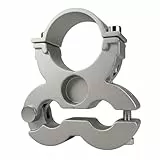 Premium X Universal Adapter LNB Halter 40mm für Technisat Antennen Montagezubehör für Satellitenanlagen