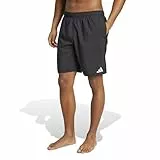 Adidas Men's Swim Shorts 8 INCH, Black/White, L