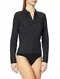 VERO MODA Damen Vmlady L/S G-string New Noos Langarmshirt, Schwarz, M EU