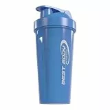 Best Body Nutrition Eiweiß Shaker blau – 700 ml Protein Shaker mit Sieb & Mess-Skala – auslaufsicher – spülmaschinengeeignet – BPA-frei – für klumpenfreie Proteinshakes