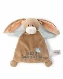 NICI Schmusetuch Hase Lopino „Kleiner Sonnenschein“ 20x17cm - braun - Kuscheltuch für Babys & Kleinkinder, Baby Kuscheltier Schnuffeltuch für Mädchen & Jungen - 62980