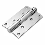 OUNONA PendeltüRband TüRscharnier, Edelstahl TüRscharniere FüR HolztüRen Stahl Kugelgelagert Kugellager Scharniere Silber Edelstahl FüR HaustüRe ZimmertüR, 1pc (13x1.8cm)