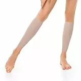 Dimeho Waden Medizinische Kompressionsstrümpfe Damen & Herren, 2 Stück Kompression Wadenbandage Stützstrümpfe ohne Fuß Compression Socks zum bei Wadenriss, Schienbeinkantensyndrom