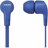 PHILIPS Audio Kopfhörer In Ear E1105BL/00 mit Inline-Fernbedienung (8,6-mm-Neodym-Treiber, Kräftiger Bass, Klarer Sound, Bequemer Sitz) Blau