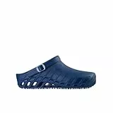 Scholl Clog Evo - Professionelle Sanitär-Clogs für Damen und Herren - Ultraleicht, Bequem und Atmungsaktiv, mit Rutschfester Sohle, Herausnehmbarer Memory-Einlegesohle und Drehbarem Riemen